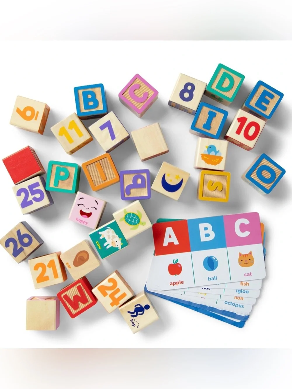 Ms. Rachel Wooden Learning Blocks